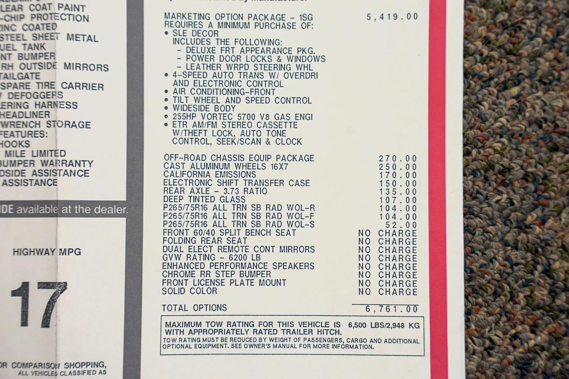 1997 GMC Sierra 1500 SLE