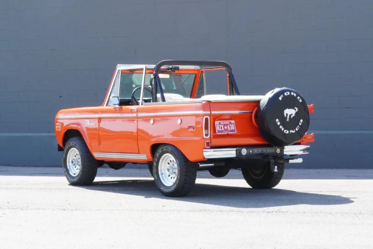 Restored 1971 Ford Bronco