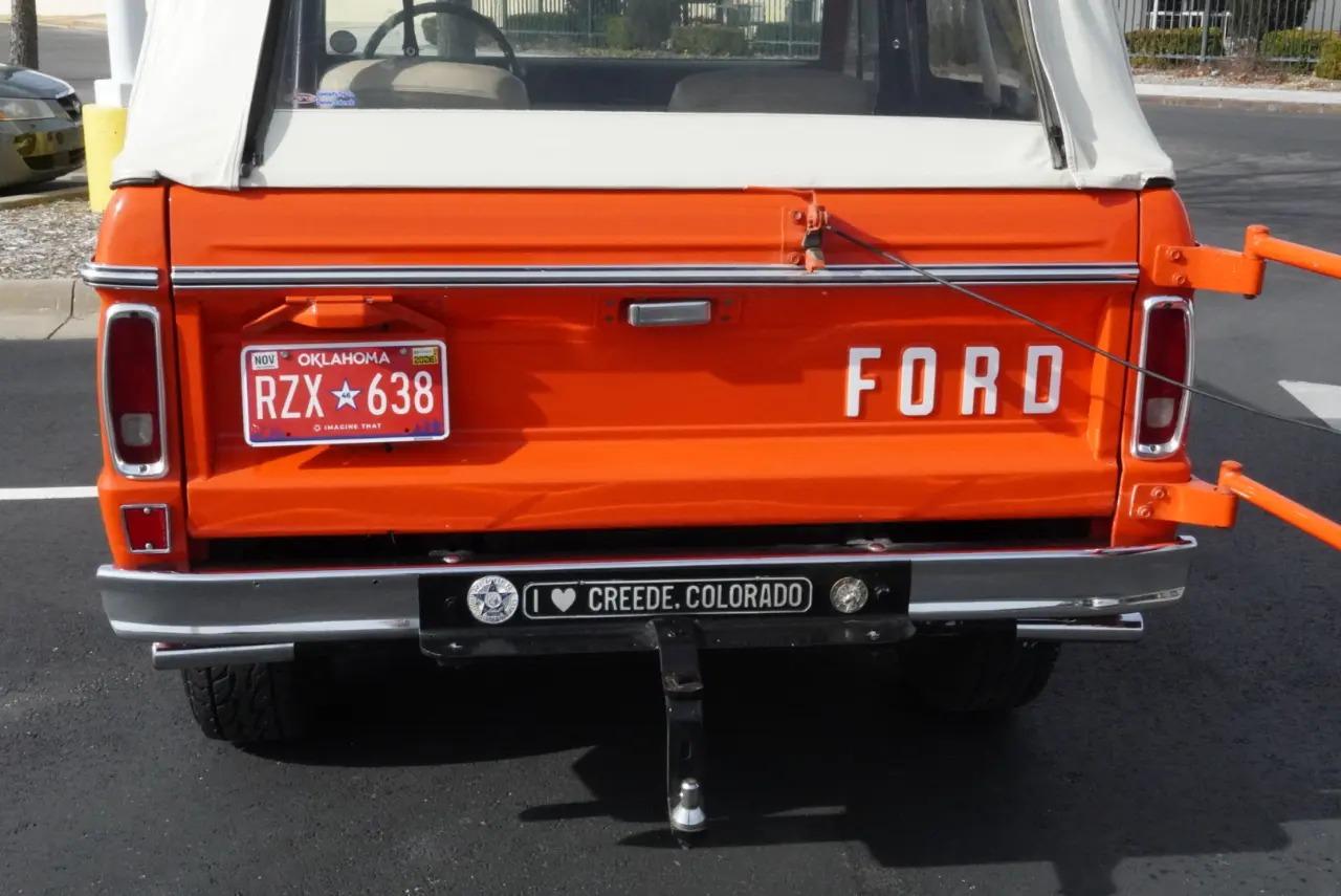 Restored 1971 Ford Bronco