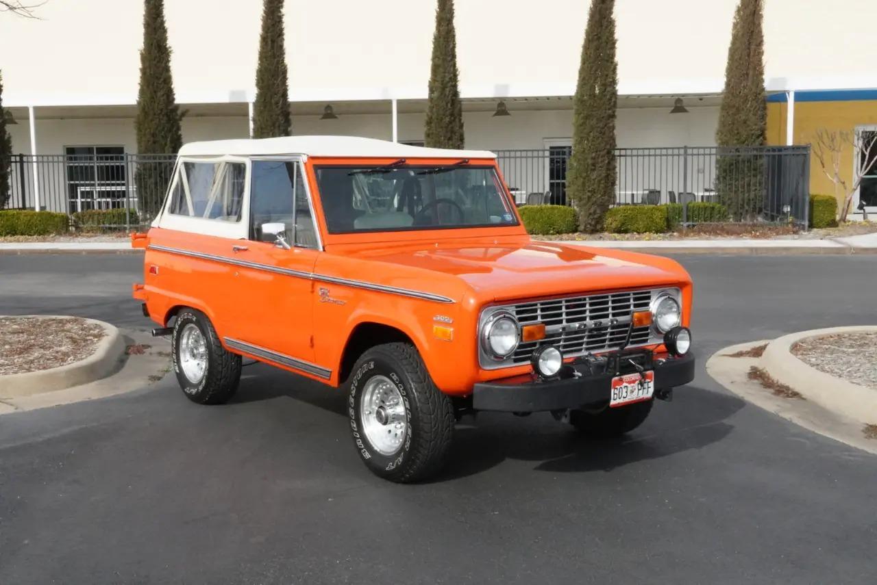 Restored 1971 Ford Bronco