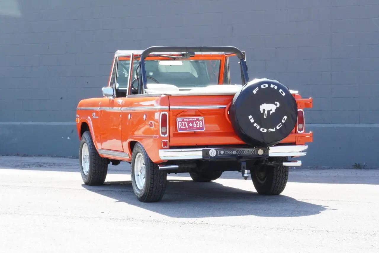 Restored 1971 Ford Bronco