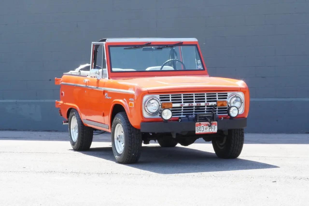 Restored 1971 Ford Bronco