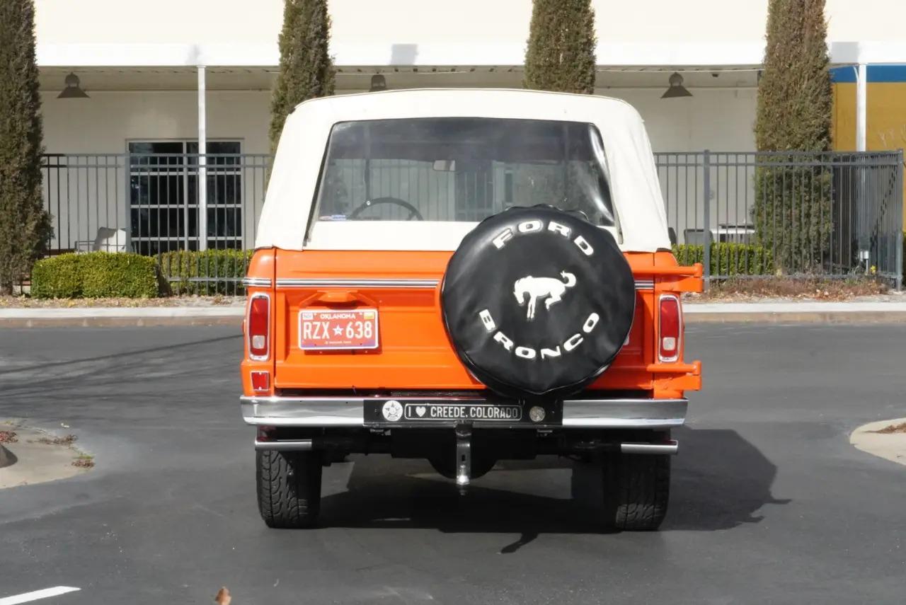 Restored 1971 Ford Bronco