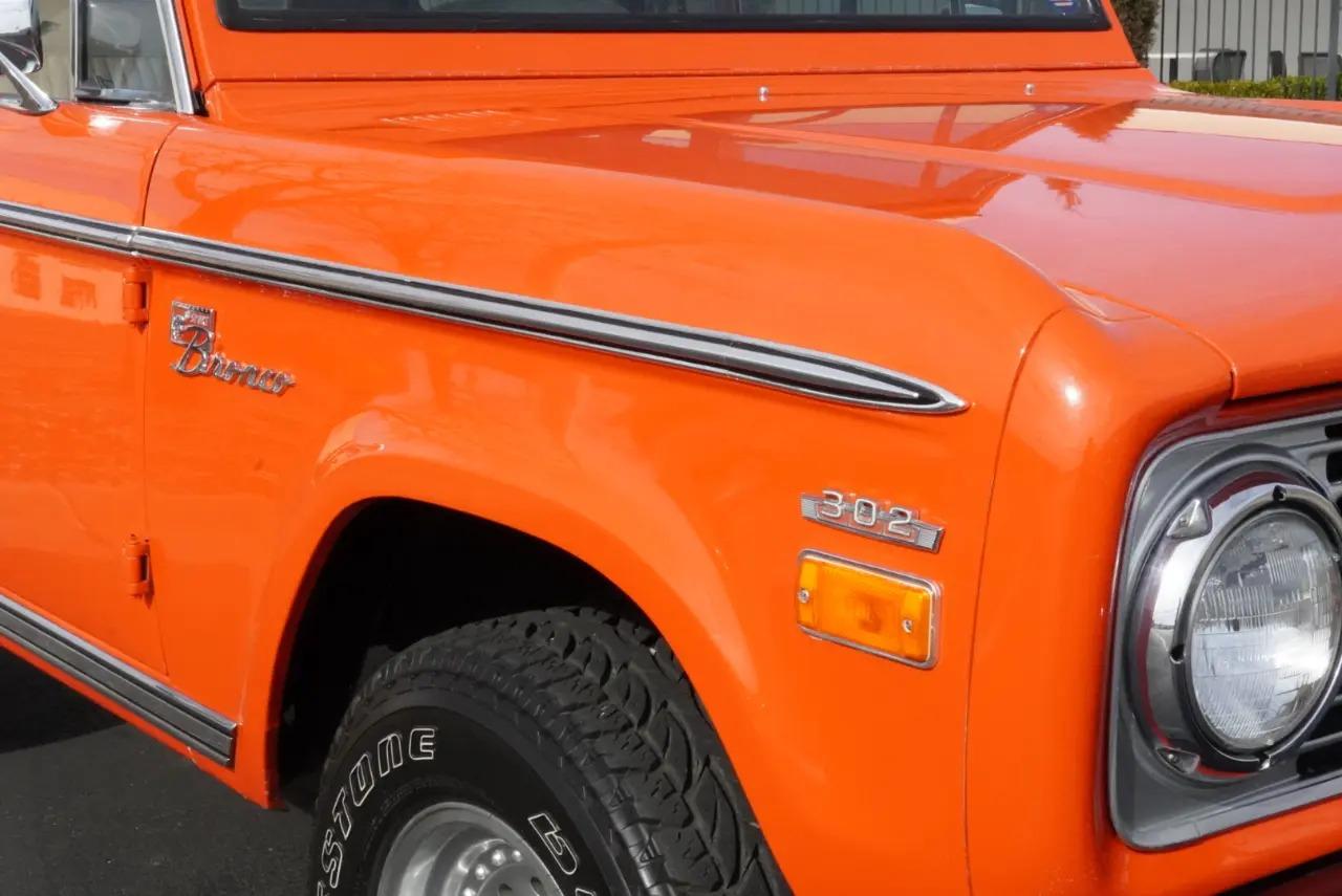 Restored 1971 Ford Bronco