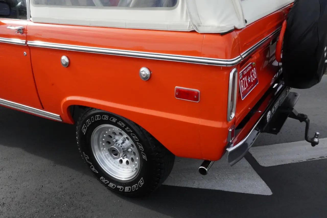 Restored 1971 Ford Bronco