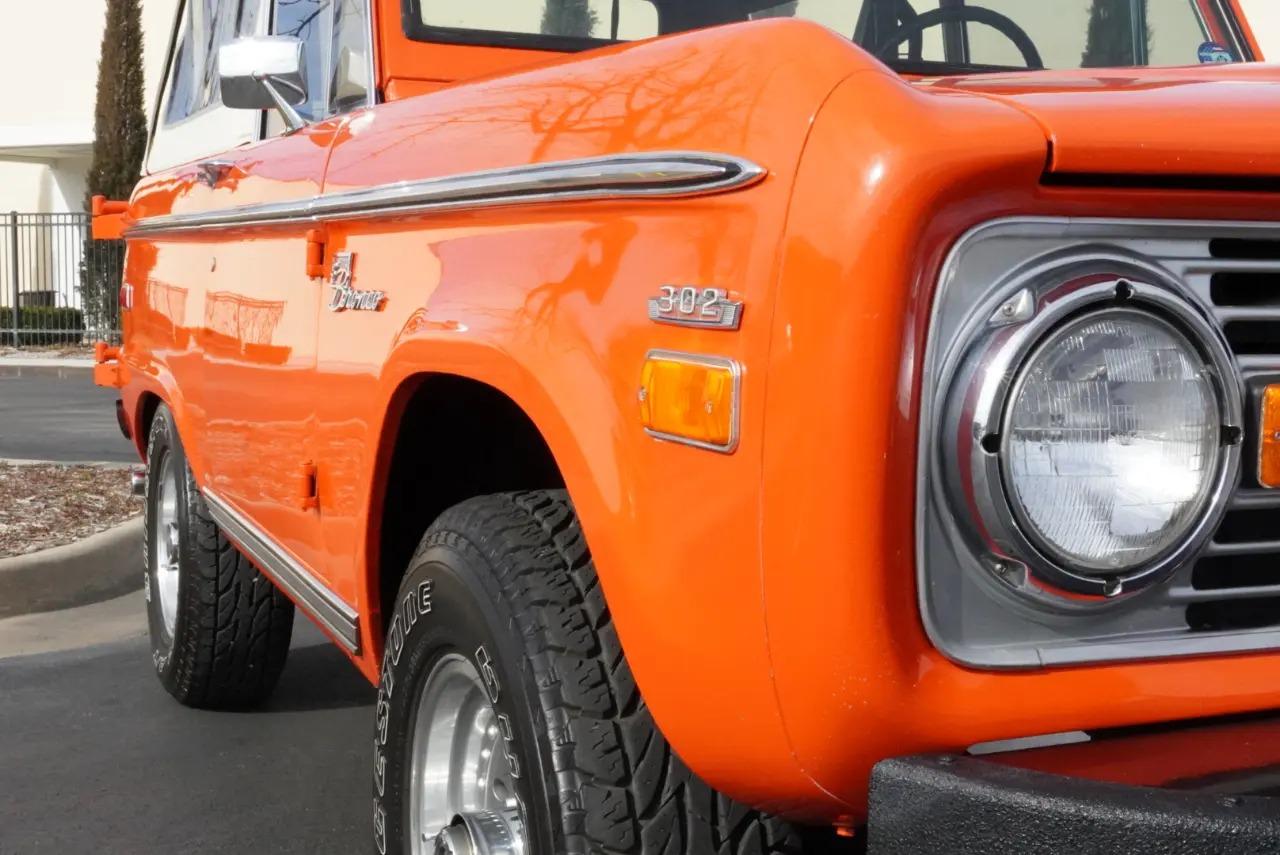 Restored 1971 Ford Bronco