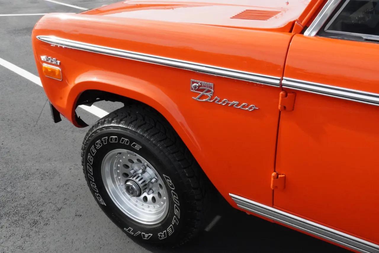 Restored 1971 Ford Bronco