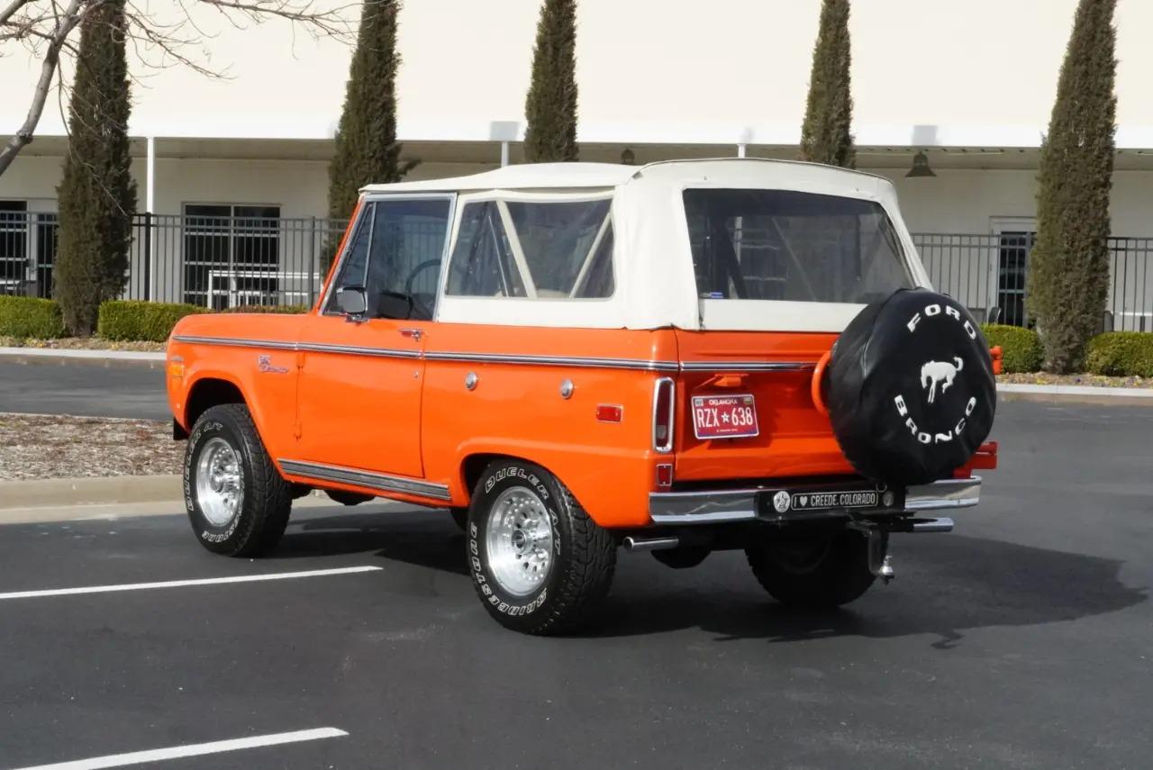 Restored 1971 Ford Bronco