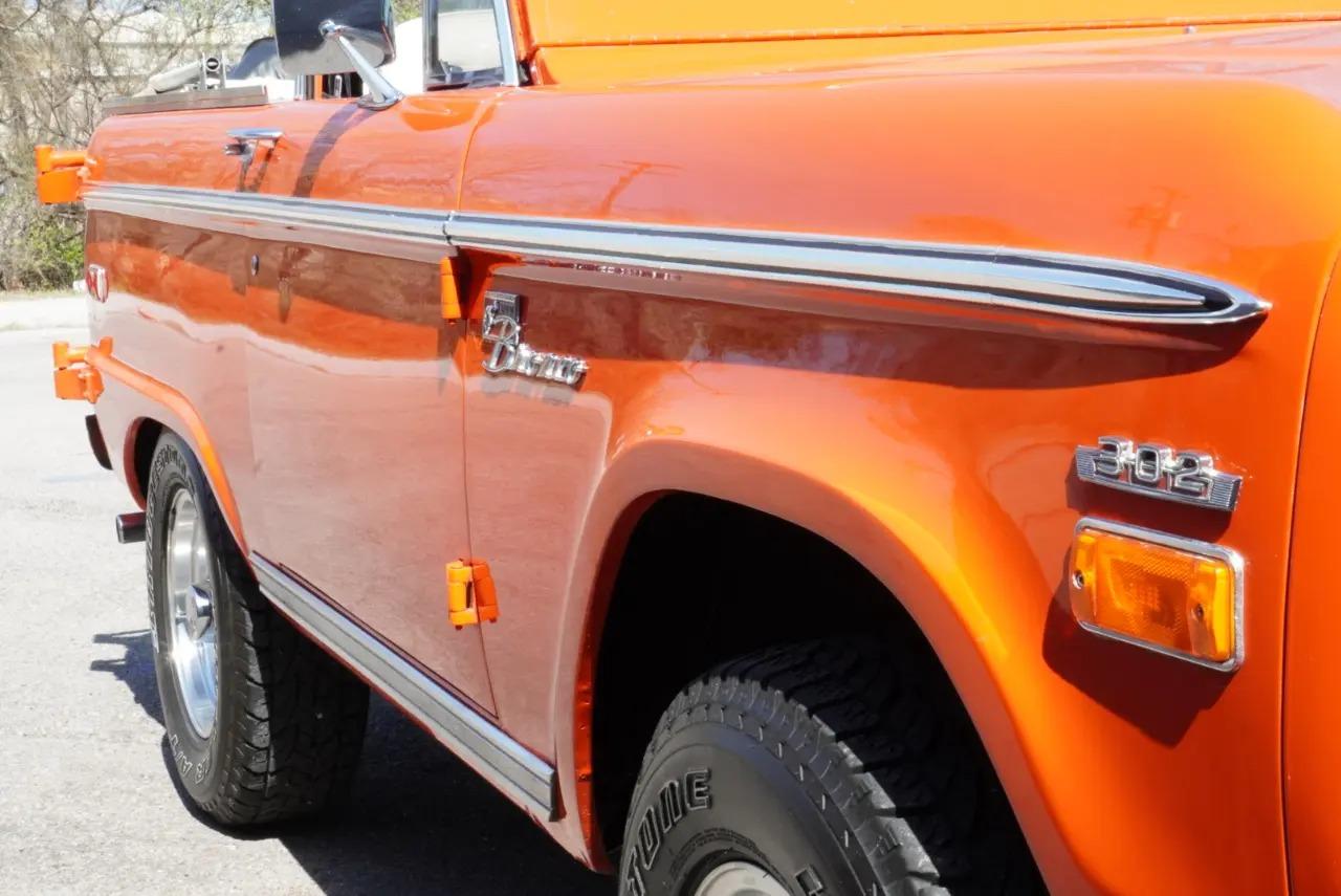Restored 1971 Ford Bronco