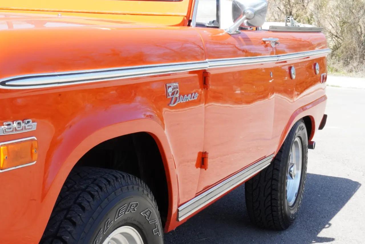 Restored 1971 Ford Bronco
