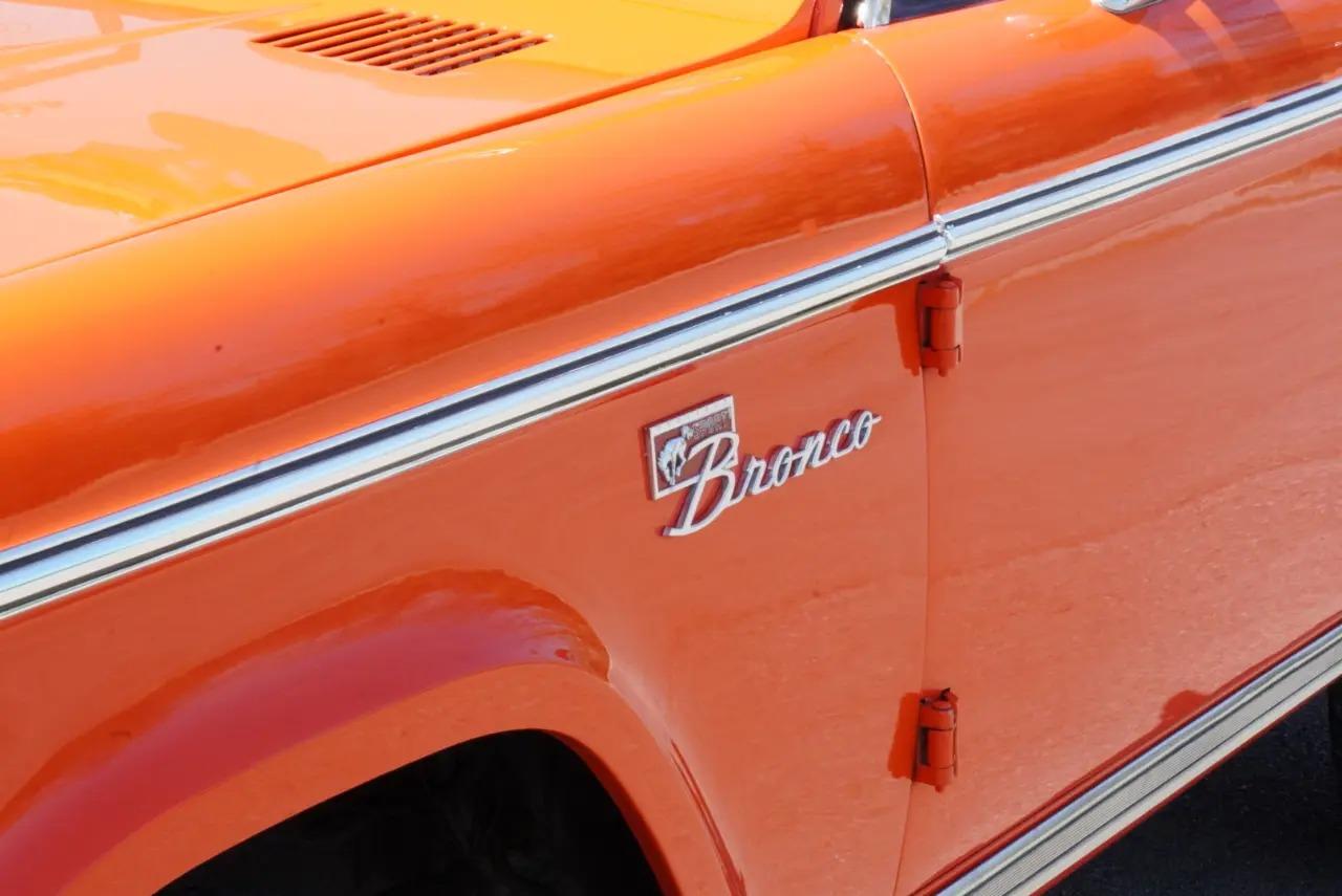 Restored 1971 Ford Bronco