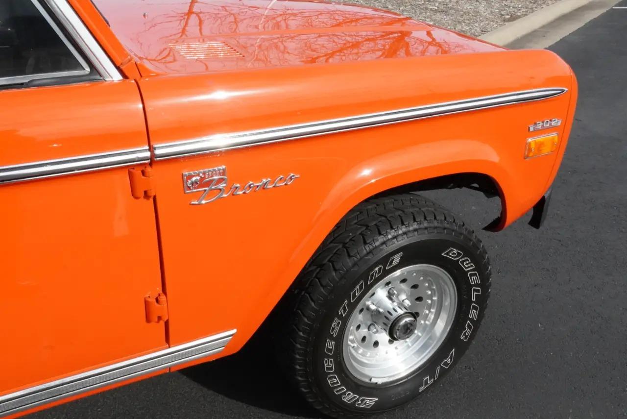 Restored 1971 Ford Bronco