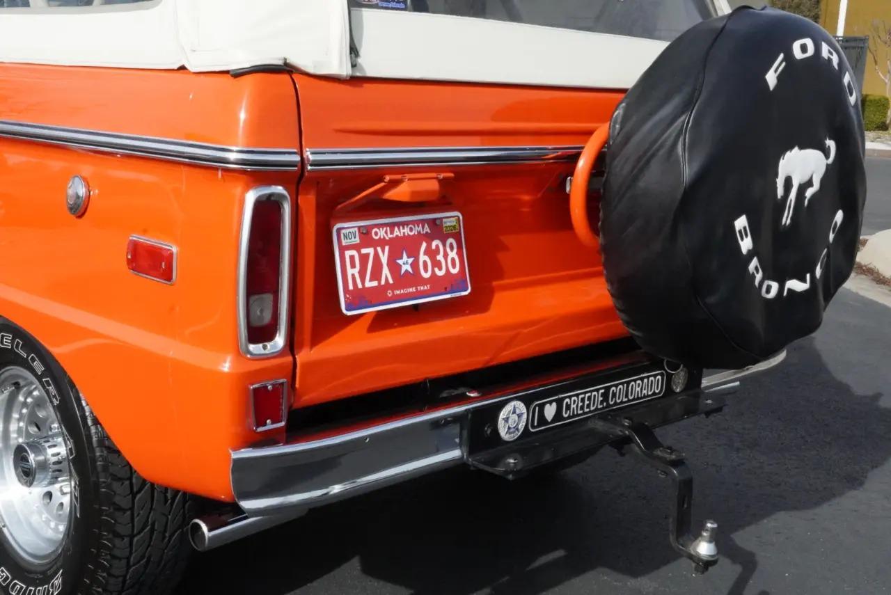 Restored 1971 Ford Bronco