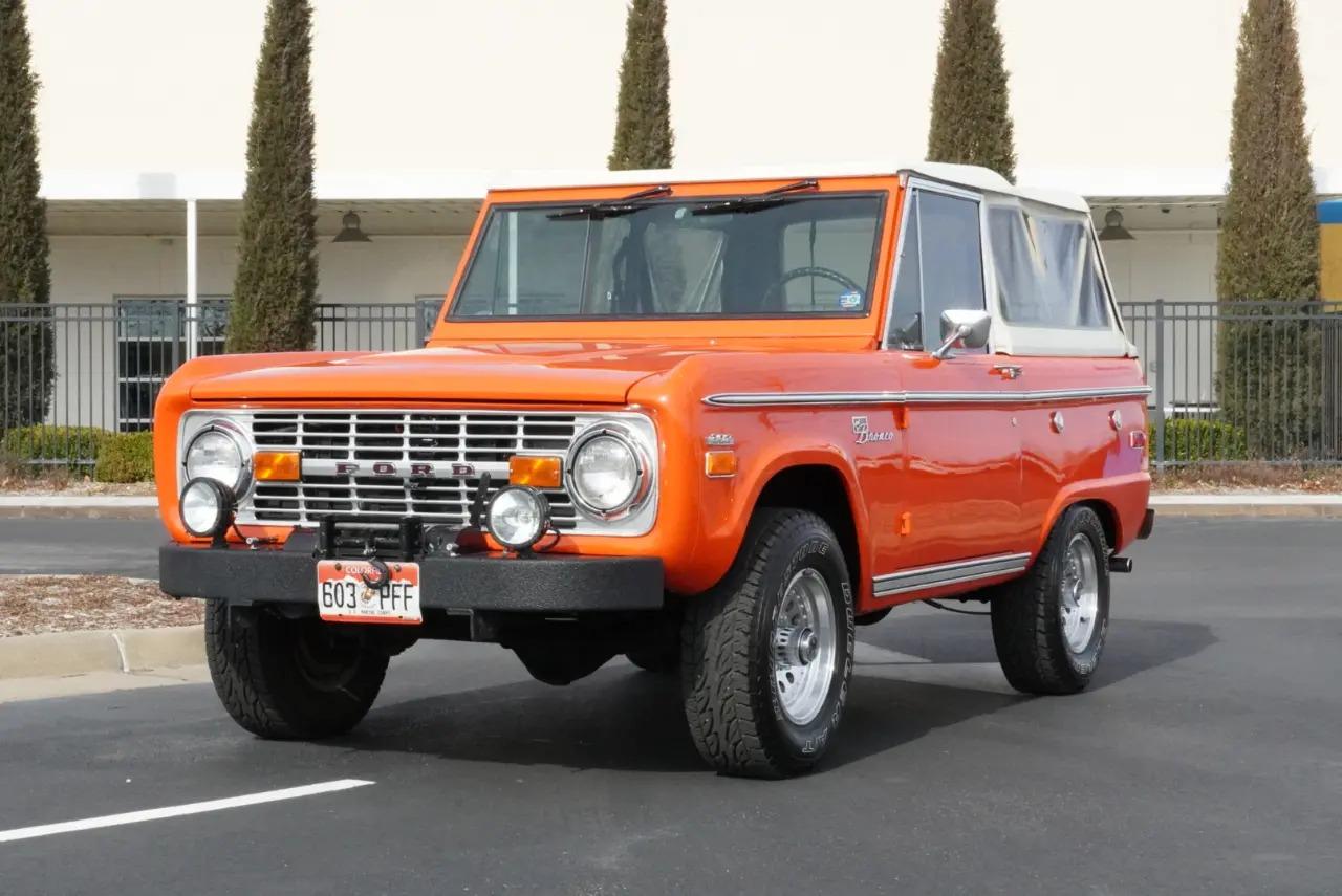 Restored 1971 Ford Bronco