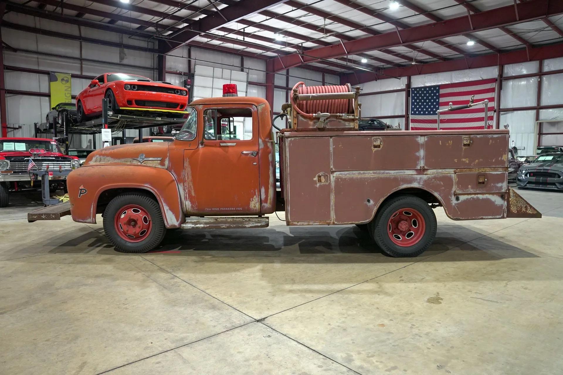 1956 Ford F350 Fire Engine - 3