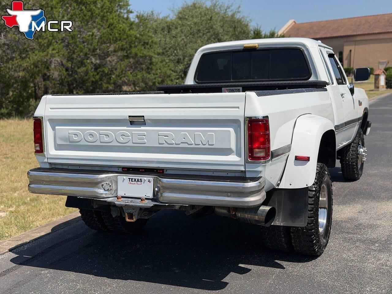1992 Dodge RAM W350 LE Extended Cab