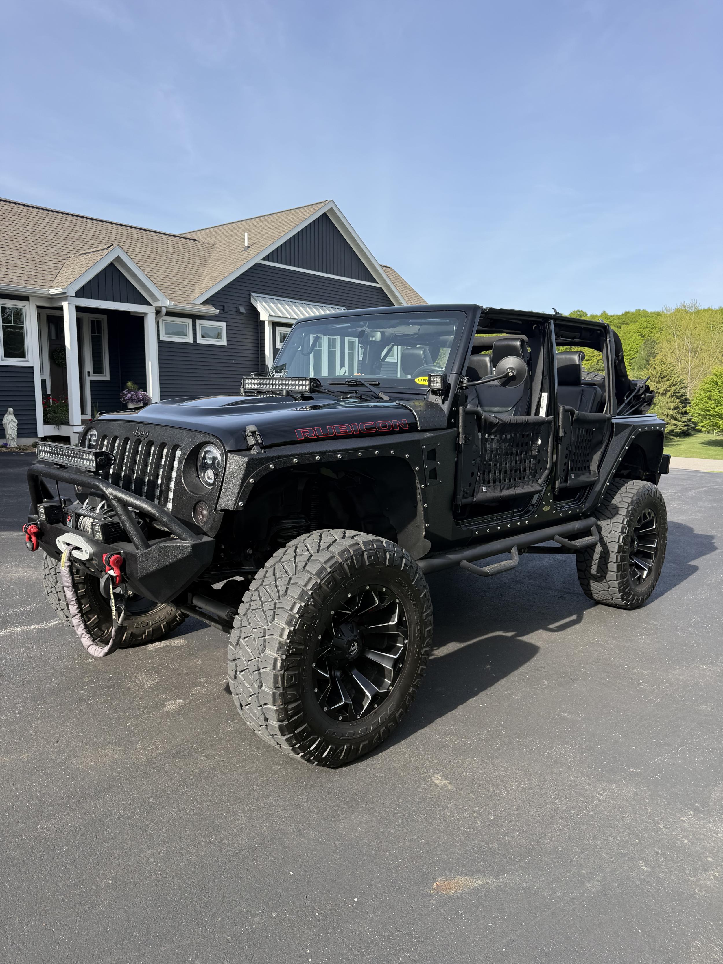 Modified 2013 Jeep Wrangler Rubicon