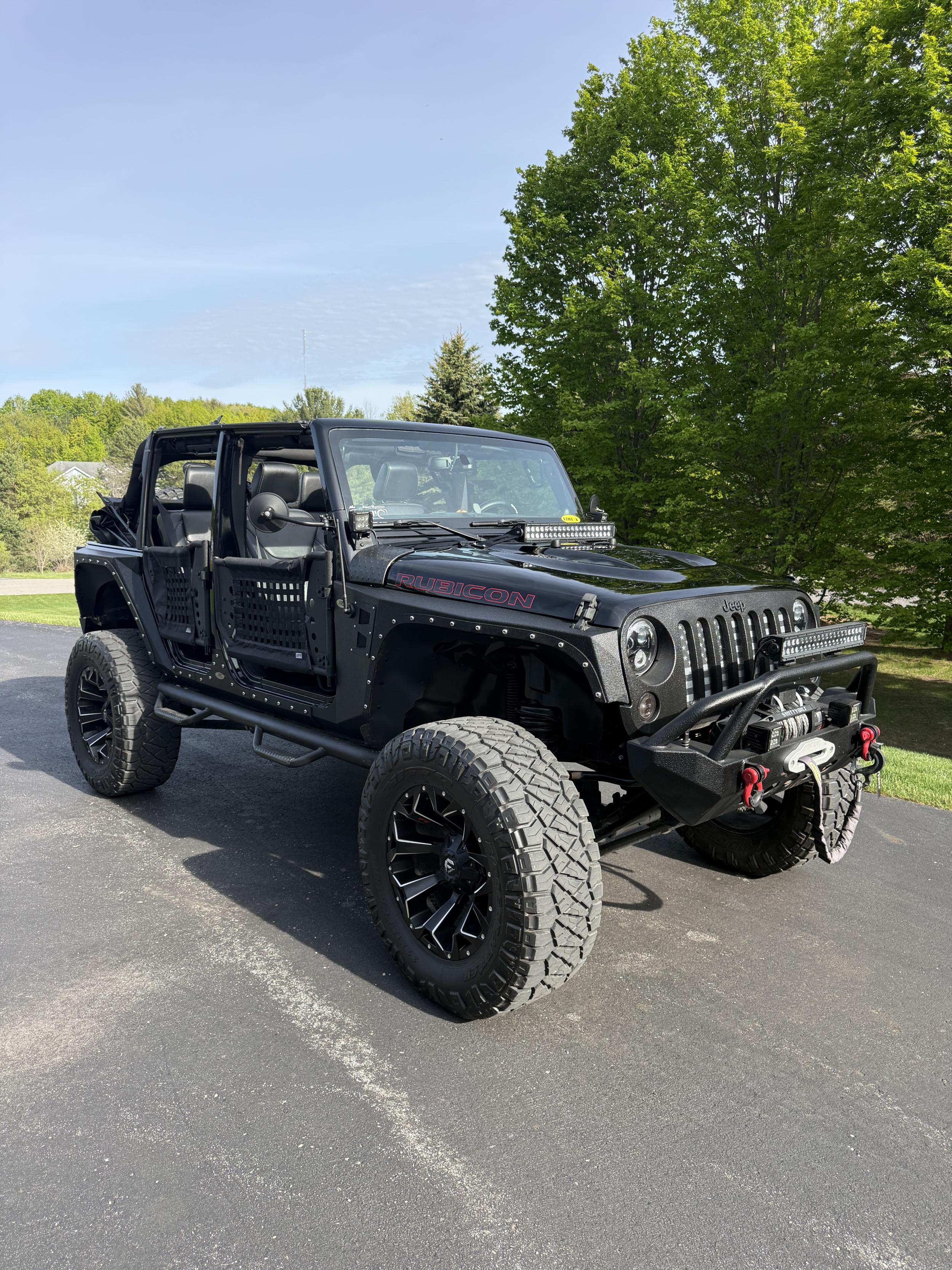 Modified 2013 Jeep Wrangler Rubicon