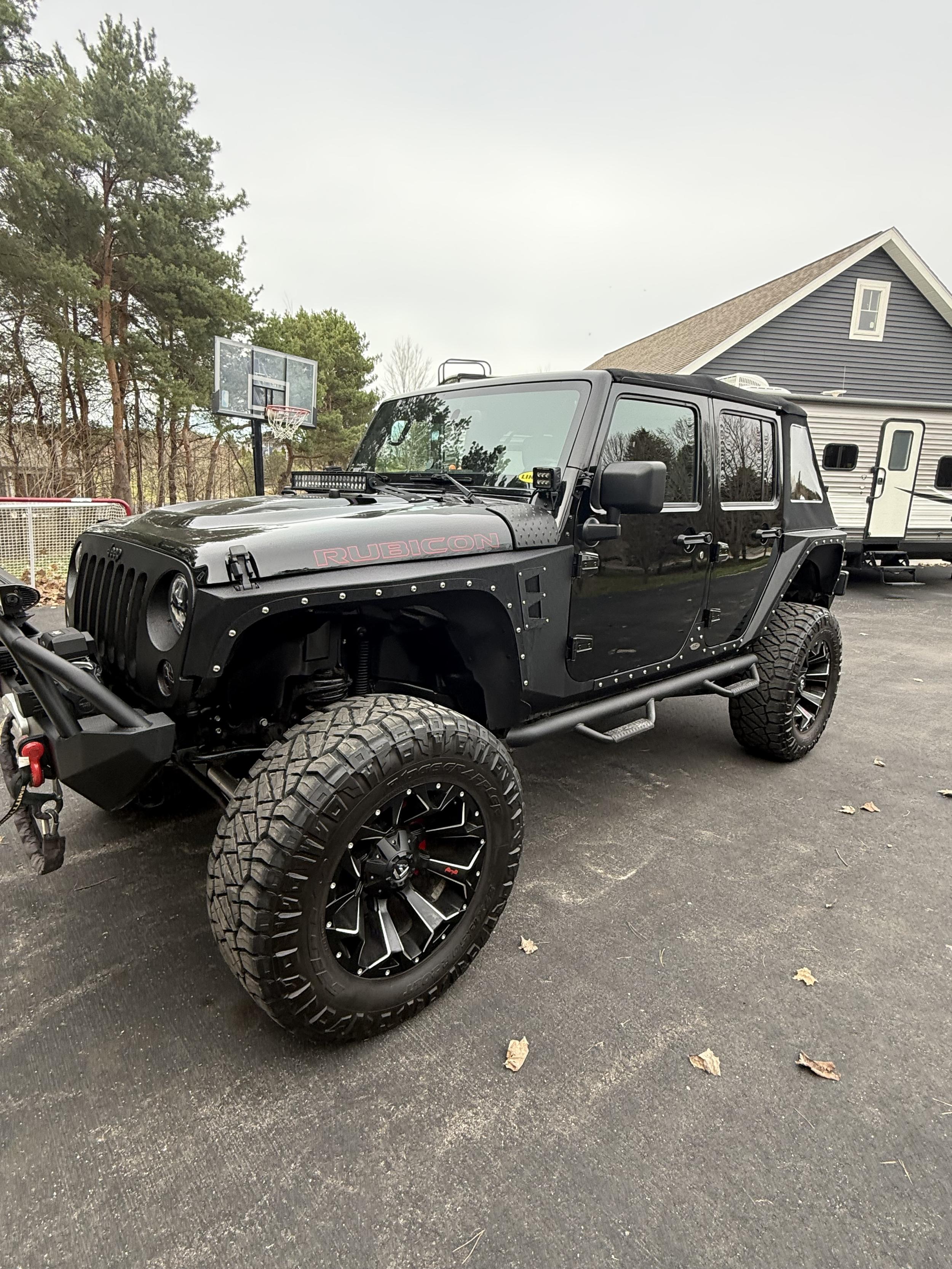 Modified 2013 Jeep Wrangler Rubicon
