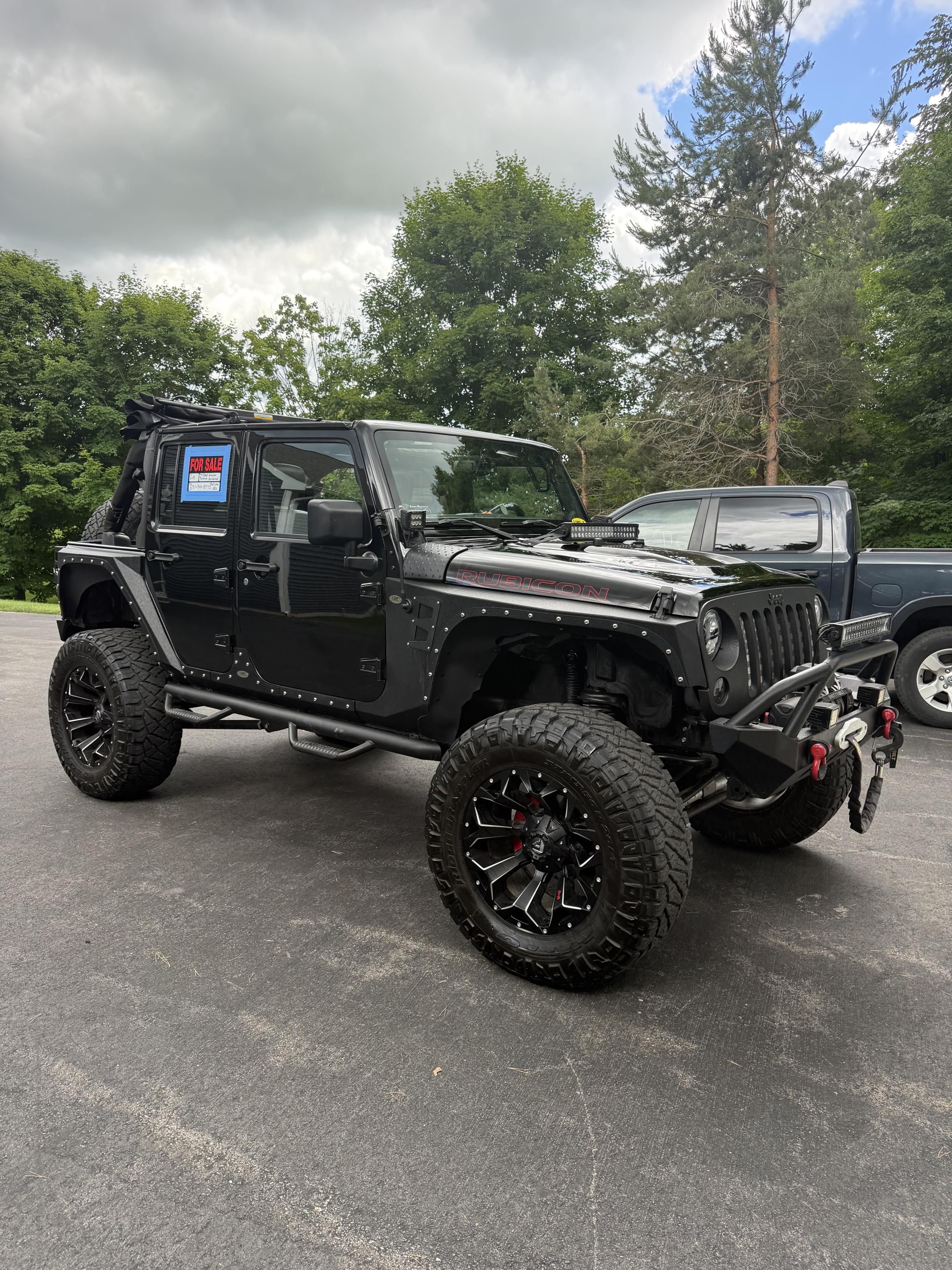 Modified 2013 Jeep Wrangler Rubicon