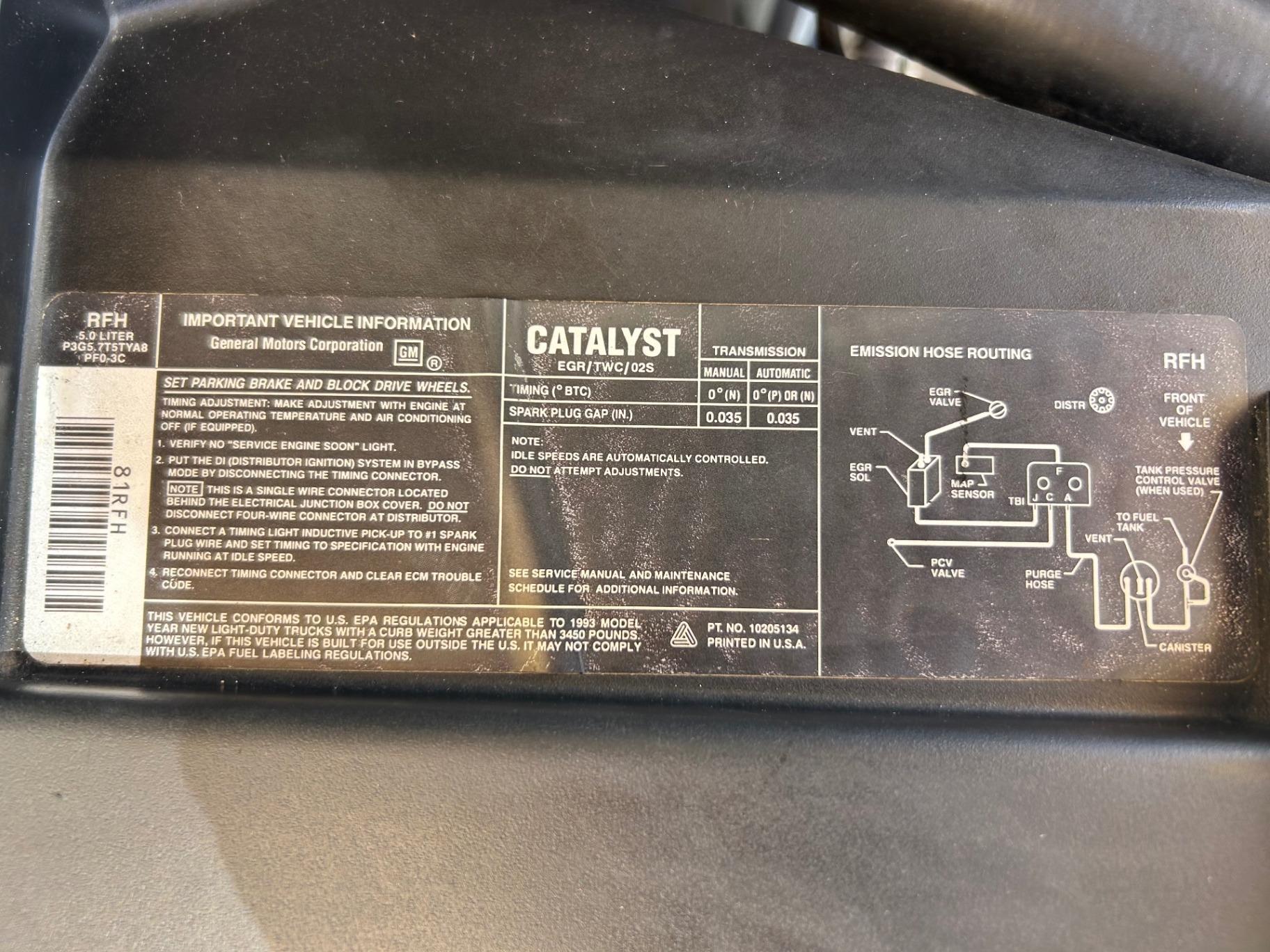 17k-Mile 1993 GMC Sierra SLE