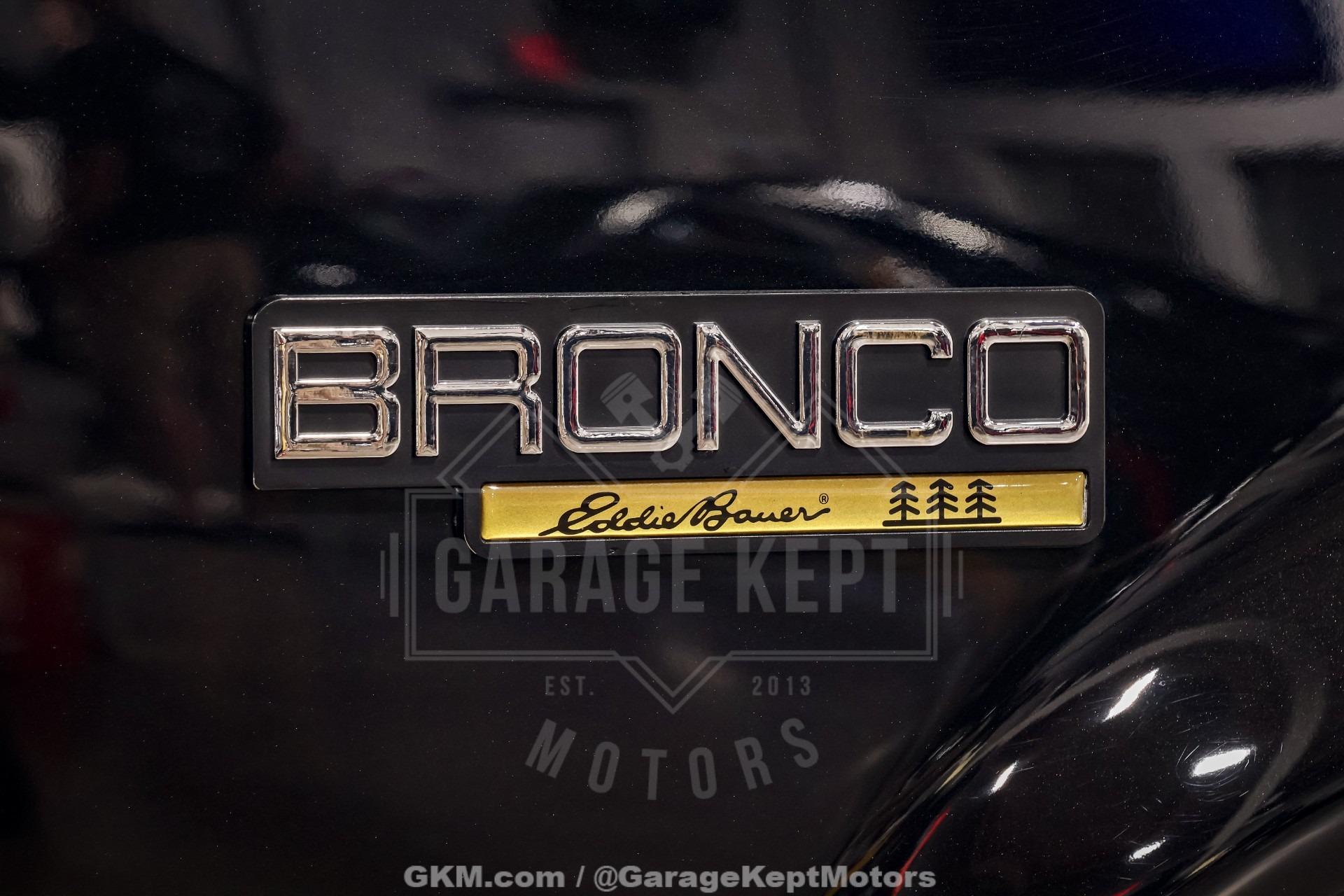 Restored 1992 Ford Bronco Custom