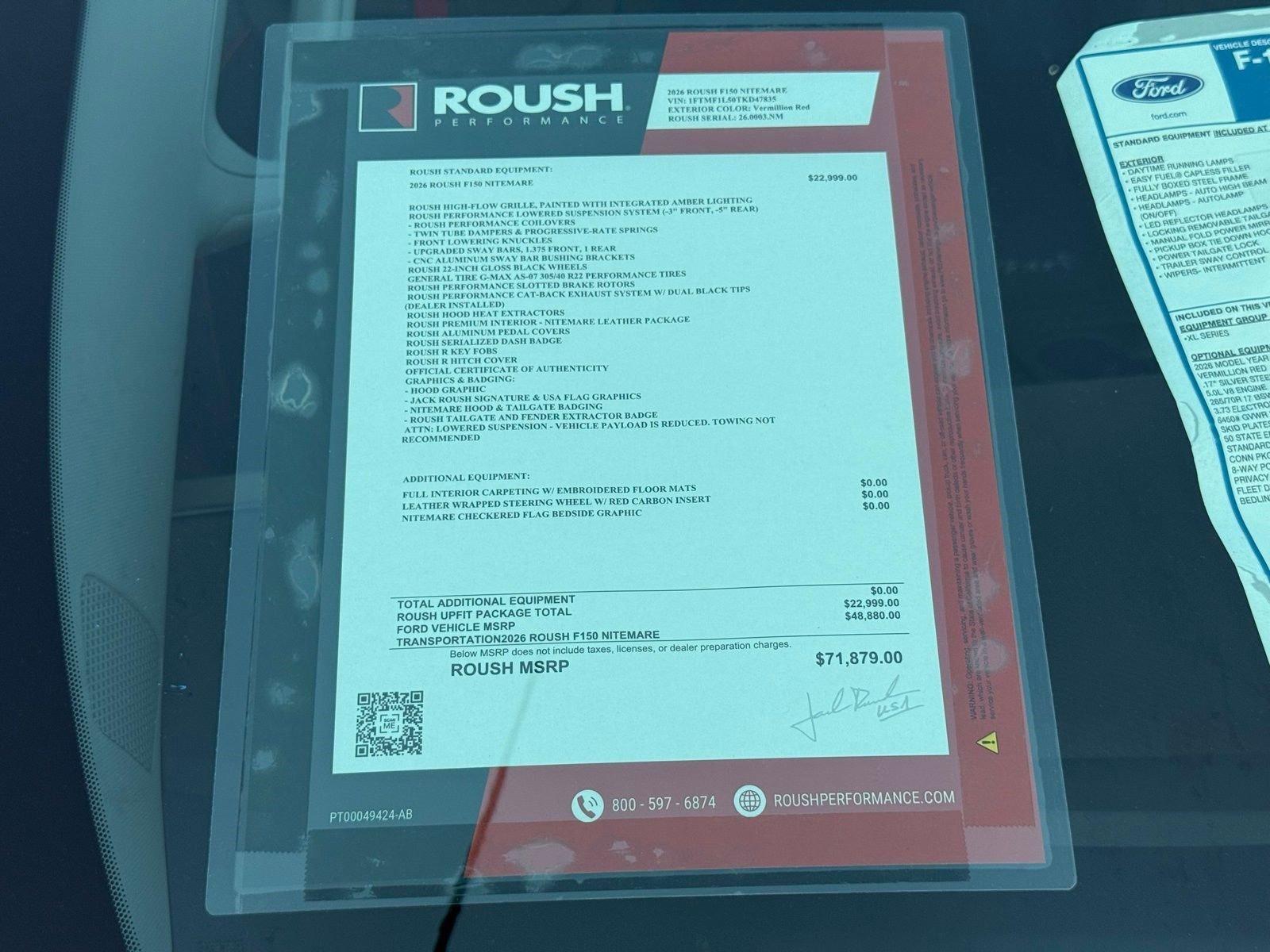 2026 Ford F-150 Roush Nitemare
