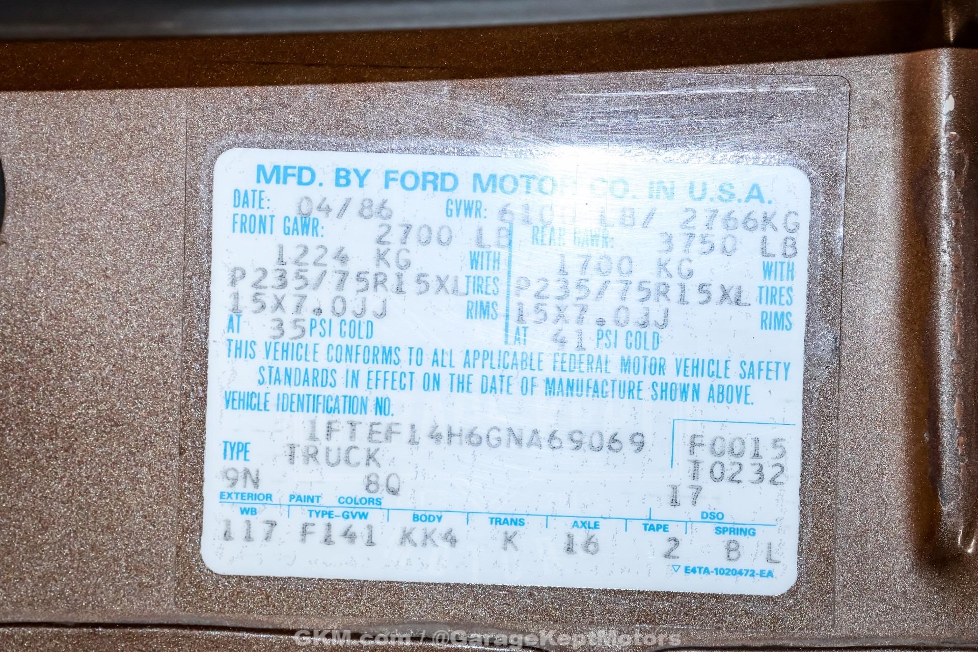 Supercharged 1986 Ford F-150 XLT