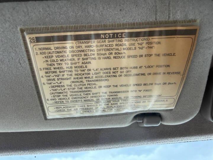 1996 Toyota 4Runner SR5