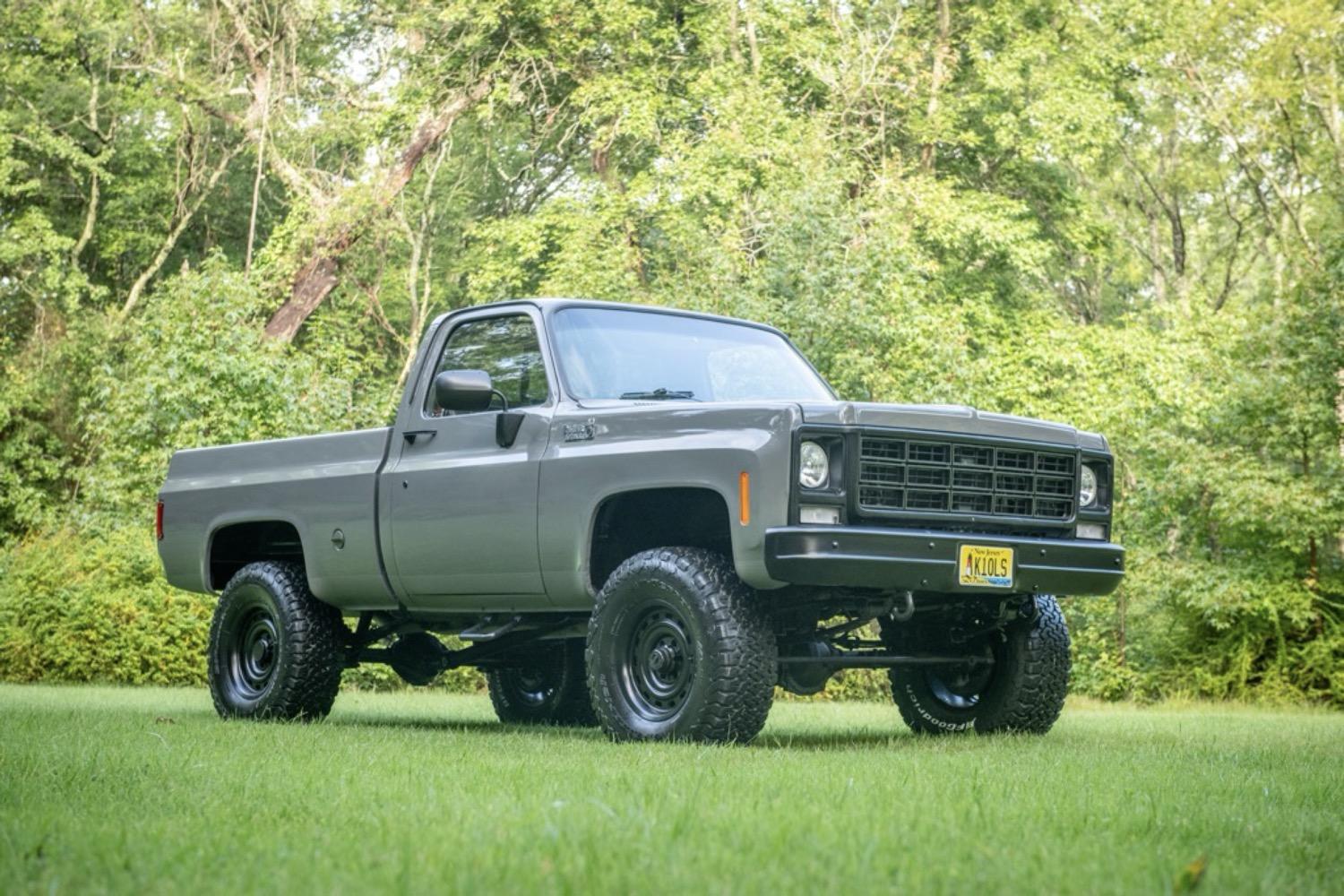 Restored 1979 Chevrolet K10 Short Bed