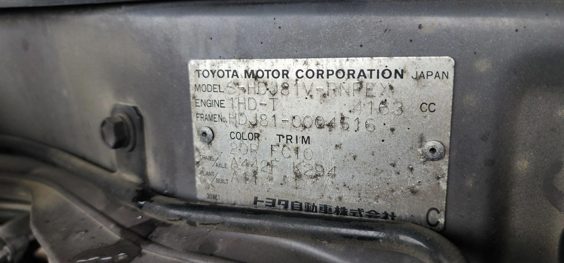 1990 Toyota Land Cruiser VX Limited