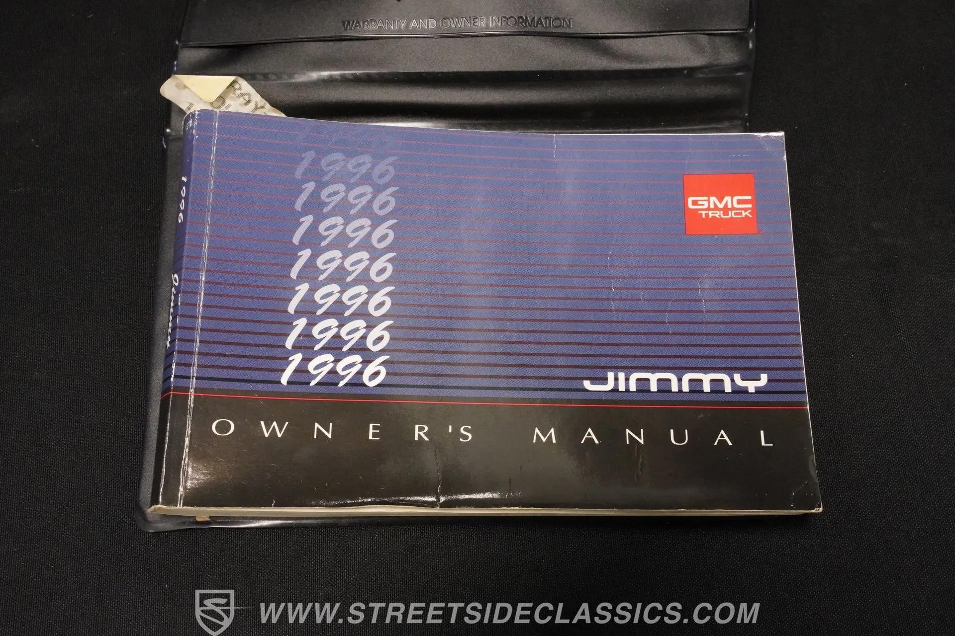 1996 GMC Jimmy SLT 4x4