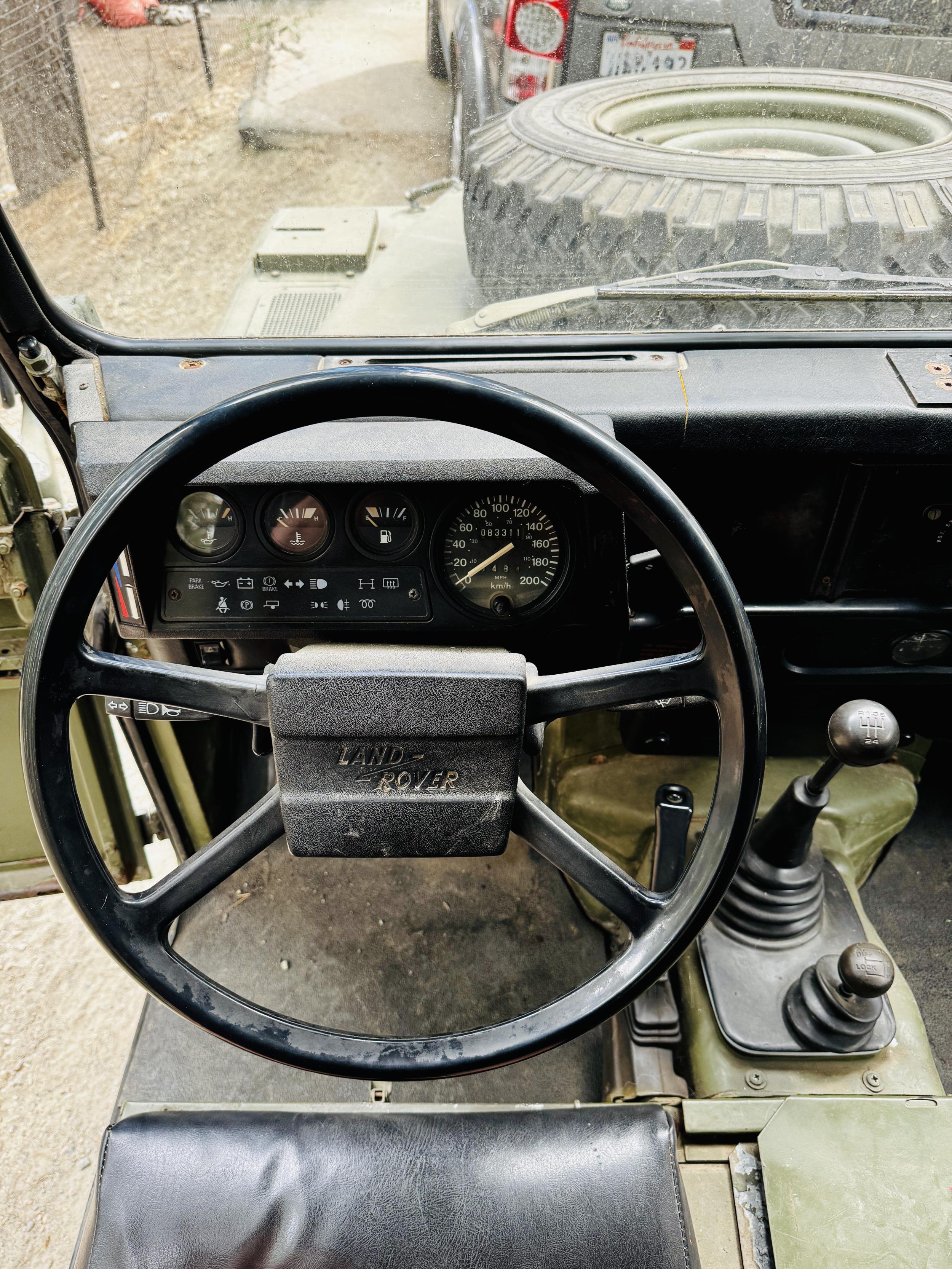 Ex-Military 1986 Land Rover One Ten