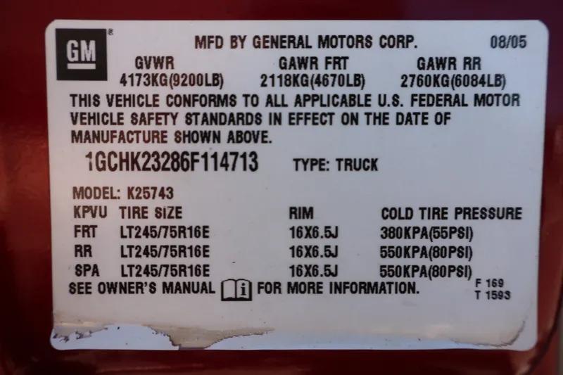 2006 Chevrolet Silverado 2500HD LT3