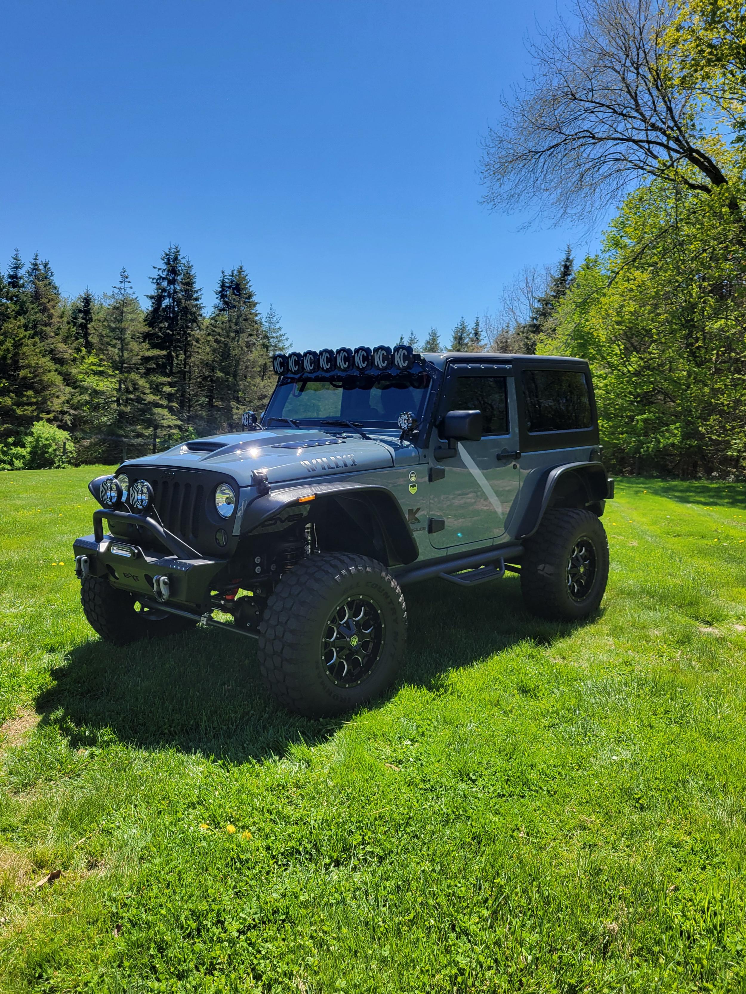 Modified 2015 Jeep Wrangler Willys Wheeler