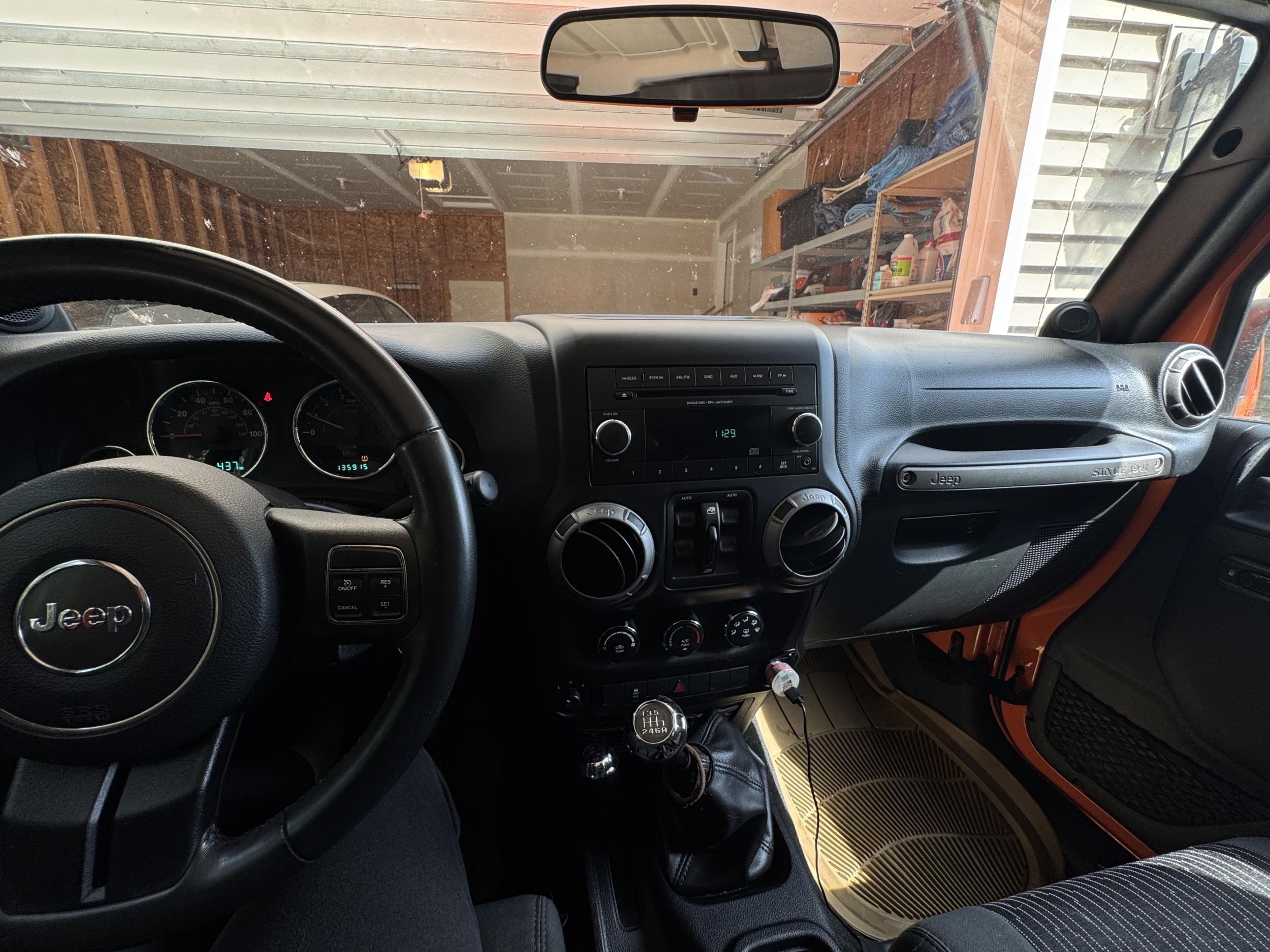 2012 Jeep Wrangler Unlimited Sport S 6-Speed