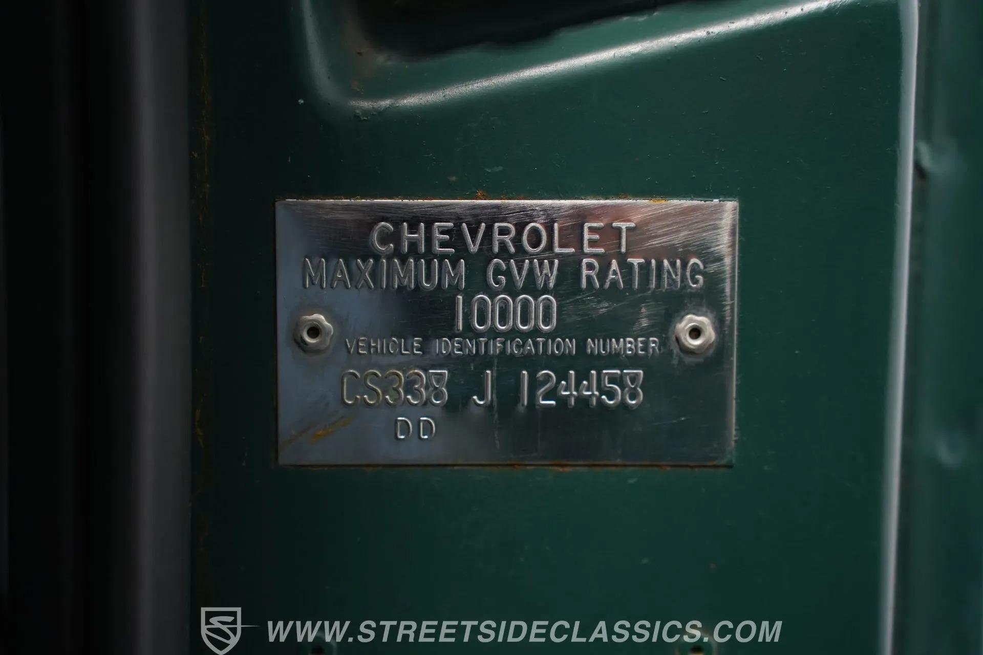 1968 Chevrolet C30 Flatbed Dually