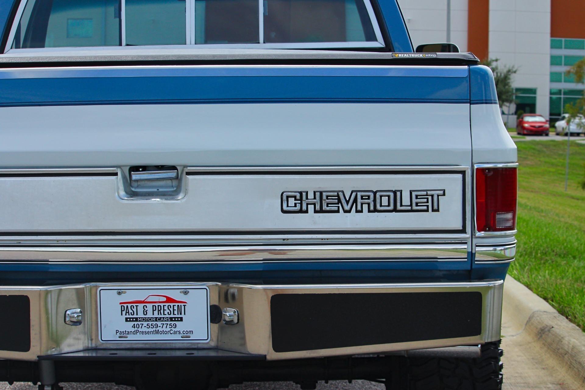 1984 Chevrolet K10 Scottsdale Silverado