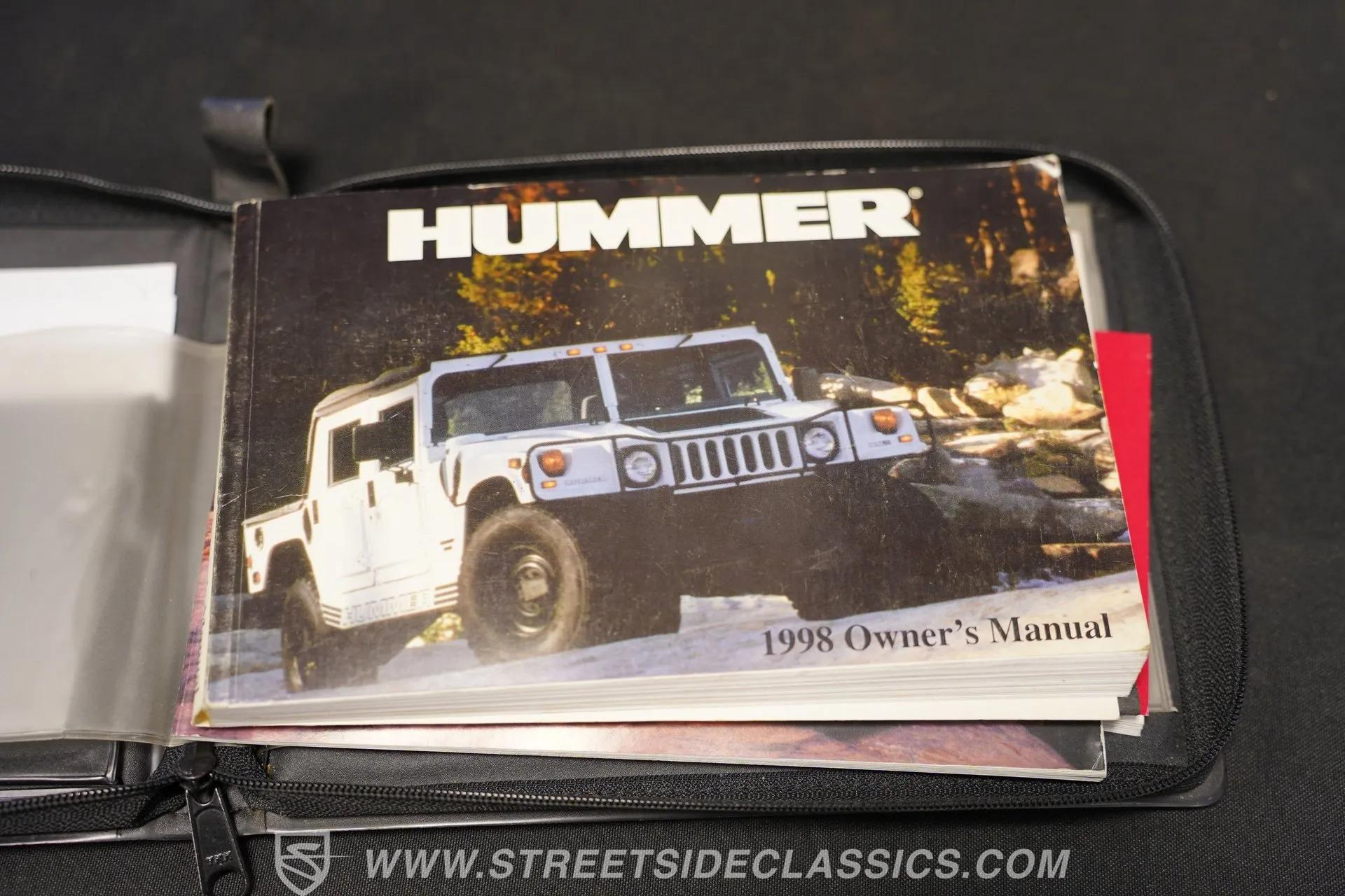 1998 AM General Hummer H1