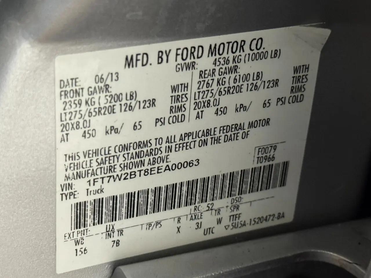 2014 Ford F-250 Super Duty Platinum