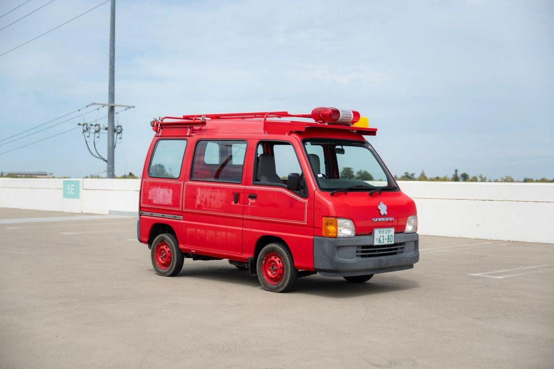 2000 Subaru Sambar Fire Van