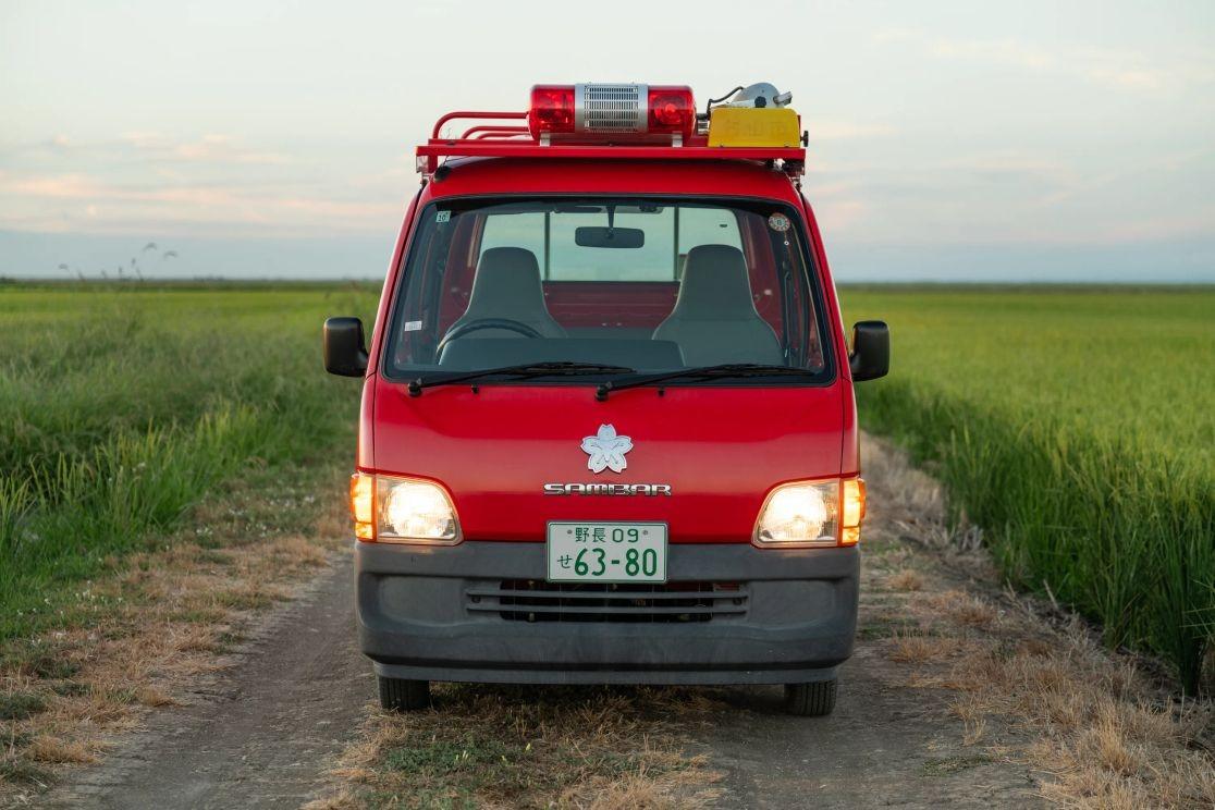 2000 Subaru Sambar Fire Van