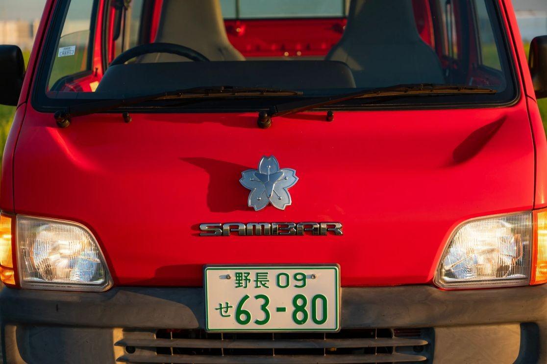 2000 Subaru Sambar Fire Van