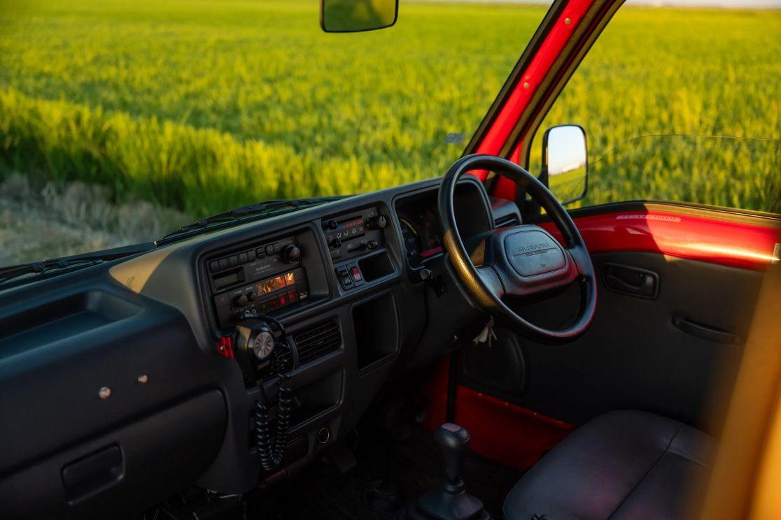 2000 Subaru Sambar Fire Van