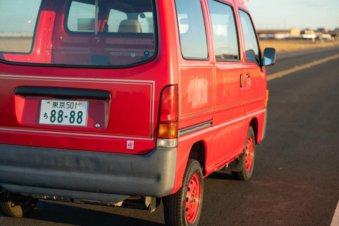 2000 Subaru Sambar Fire Van