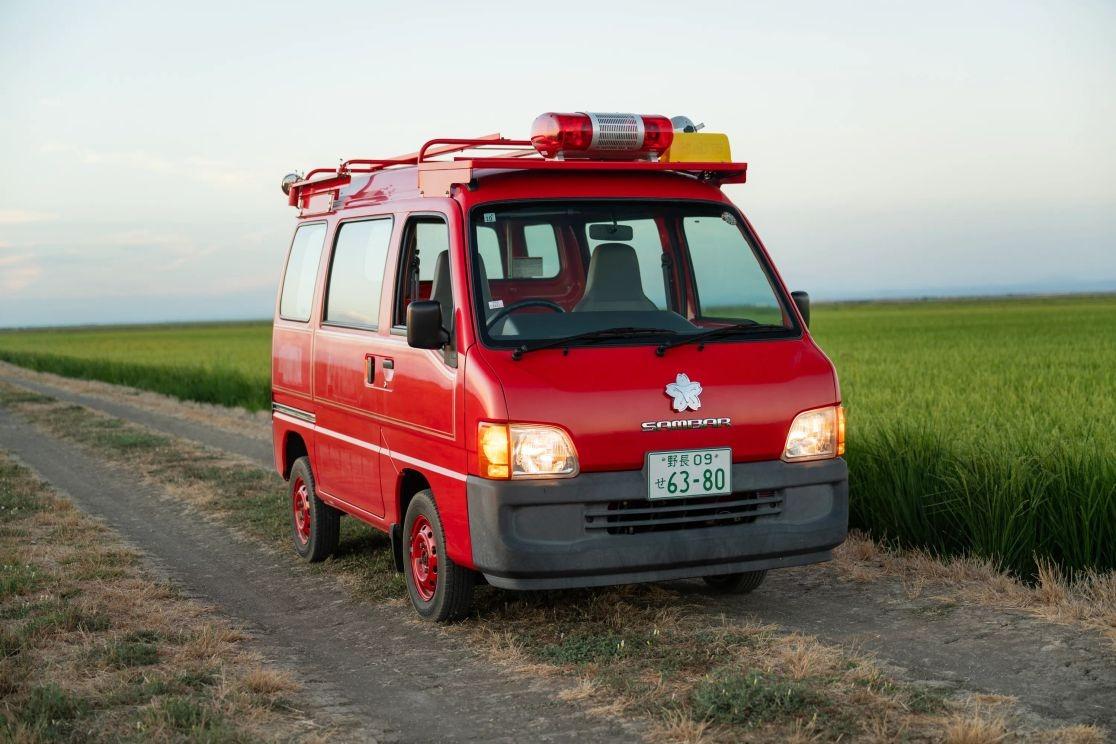 2000 Subaru Sambar Fire Van