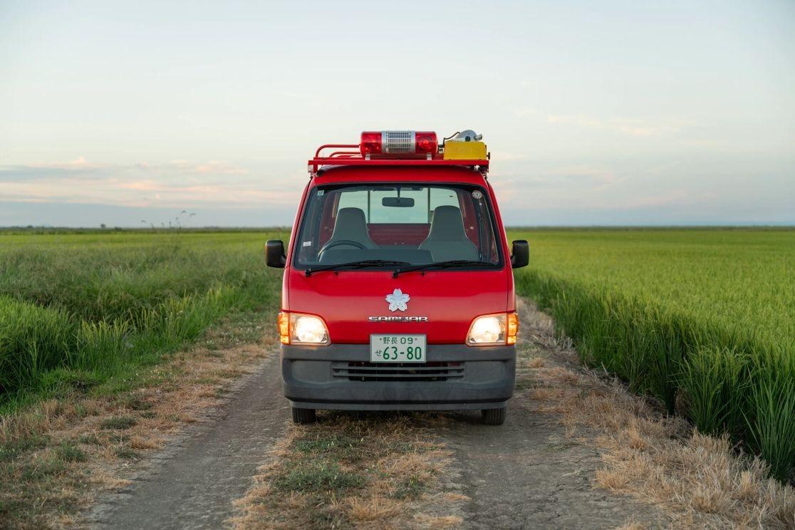 2000 Subaru Sambar Fire Van