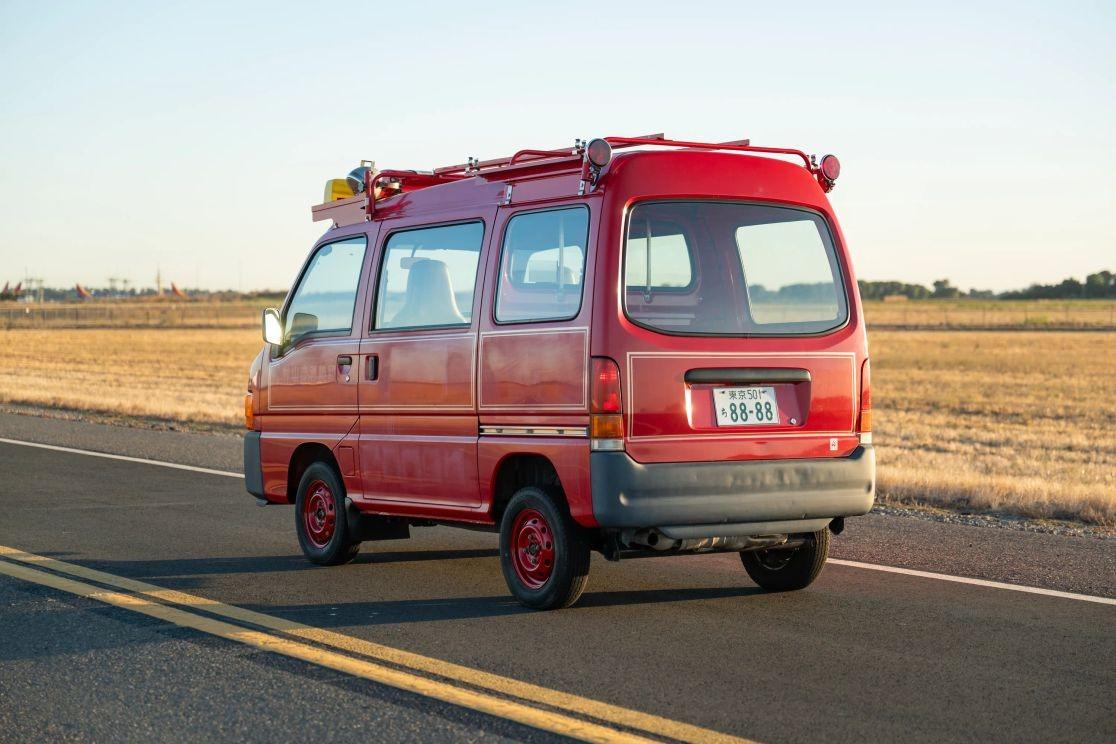 2000 Subaru Sambar Fire Van