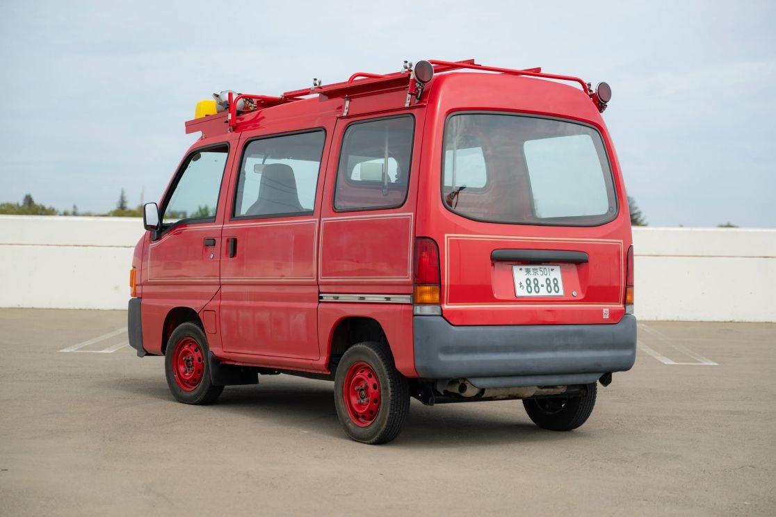2000 Subaru Sambar Fire Van - 4