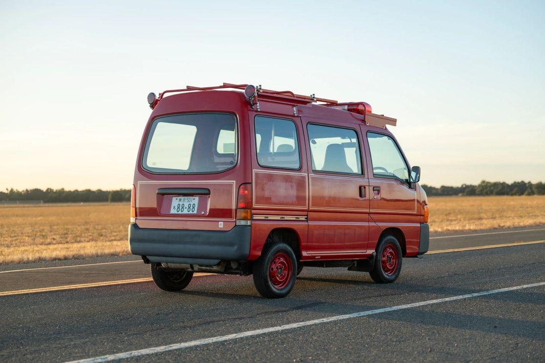 2000 Subaru Sambar Fire Van